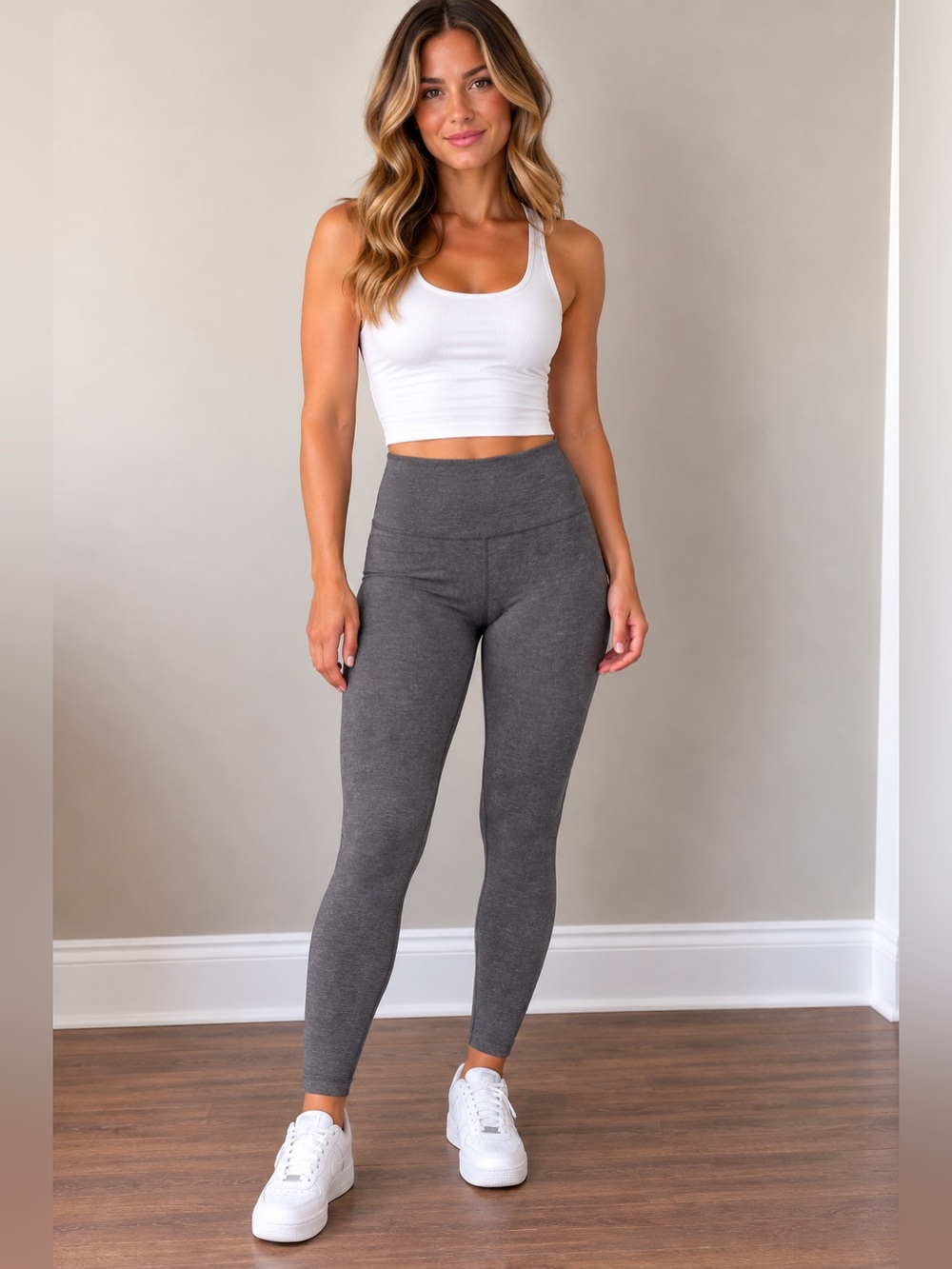 lululemon athletica Gray High-Rise Leggings
